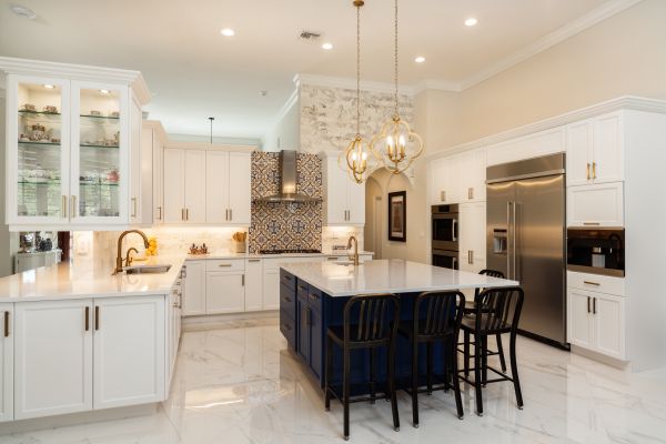 Kitchen Island Construction in La Vernia