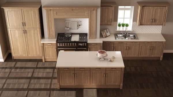 Pine Cabinets Installation in La Vernia