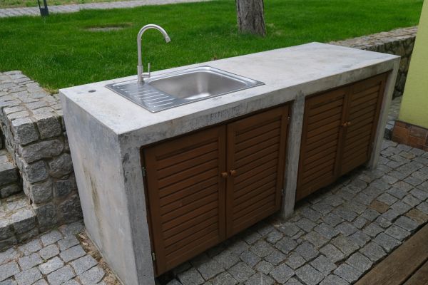 Exterior Cabinet Installation in La Vernia